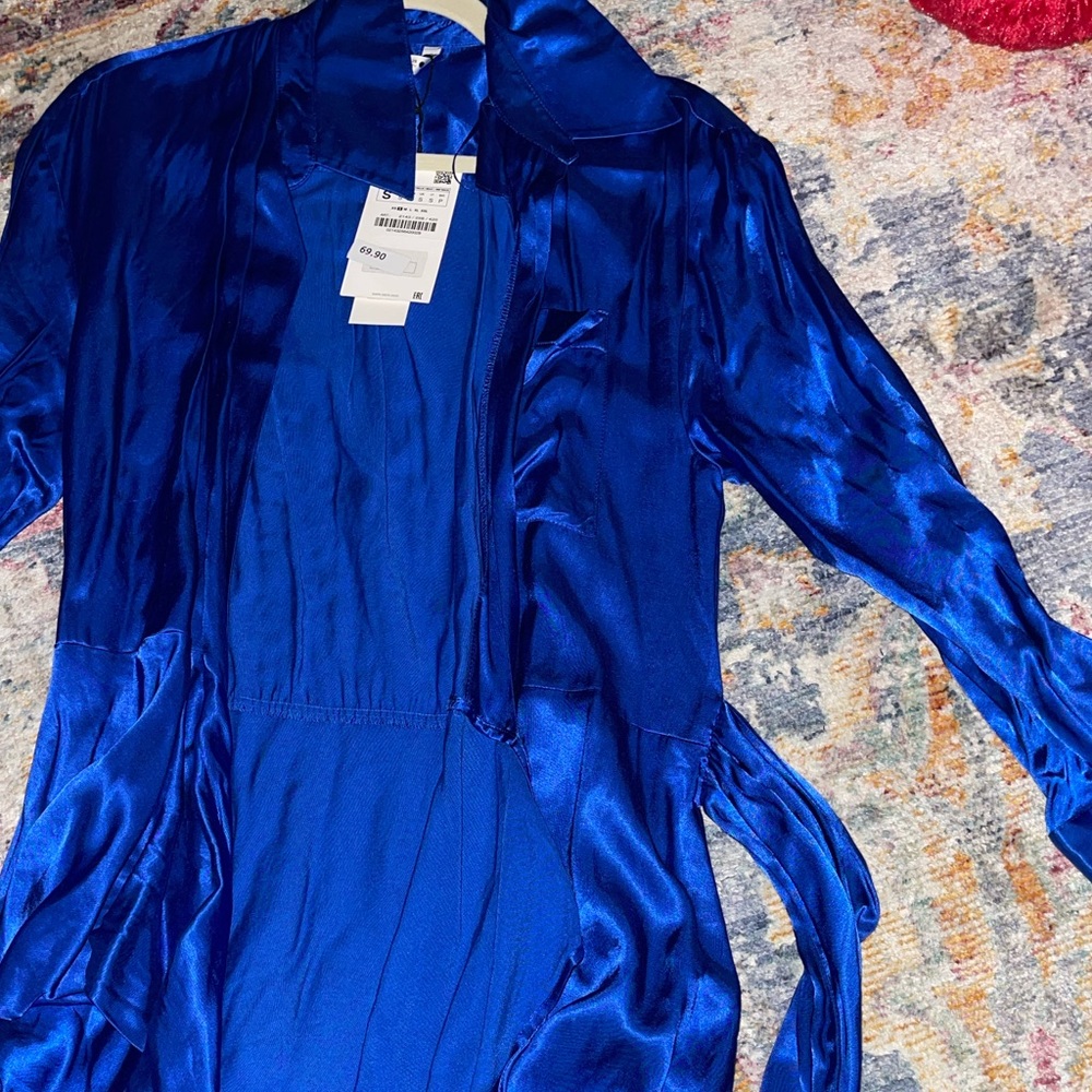 ZARA MINI WRAP DRESS
